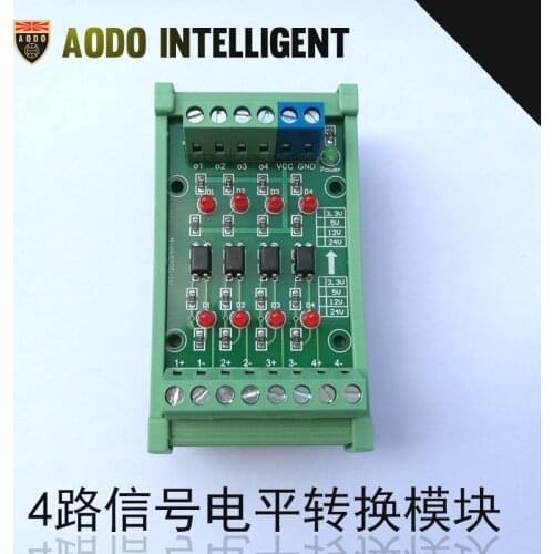 4-40 Channel Single Chip Microcomputer PLC Signal Voltage Conversion Optocoupler Isolation Module Plc Signal Transfer Board