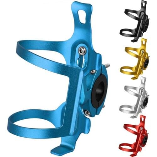 80%HOT Mountain Bike Cycling Water Bottle Cage Aluminum Alloy Cup Holder Drink Bracket