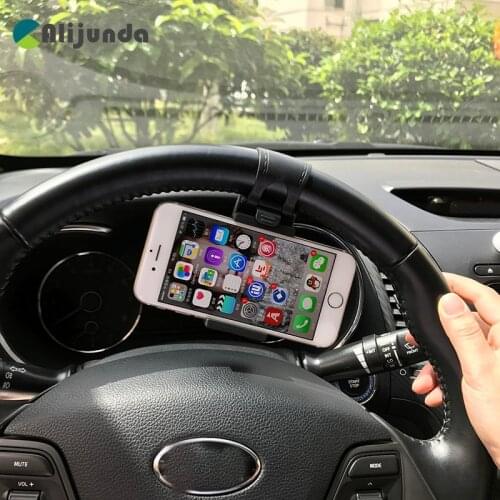 Car Steering Wheel Mobile Phone Holder Elastic Design Mobile Phone Holder Stand For Honda CRV Accord Odeysey Crosstour FIT Jazz