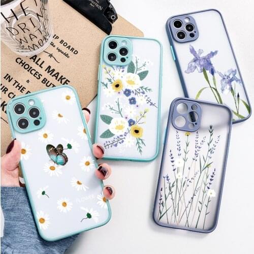 Fashion Flower Soft Silicone Funda For Xiaomi Poco F3 Redmi Note 7 8 9 10 10S Xiaomi Mi 10T 11 K20 K40 Pro Protection Case Cover