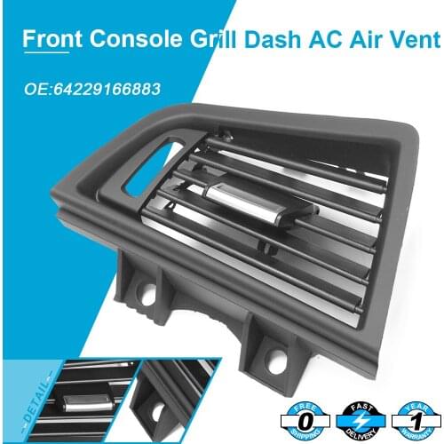 Left Console Grill Dash AC Air Vent For BMW 5 Series 520 523 525 535 64229166883