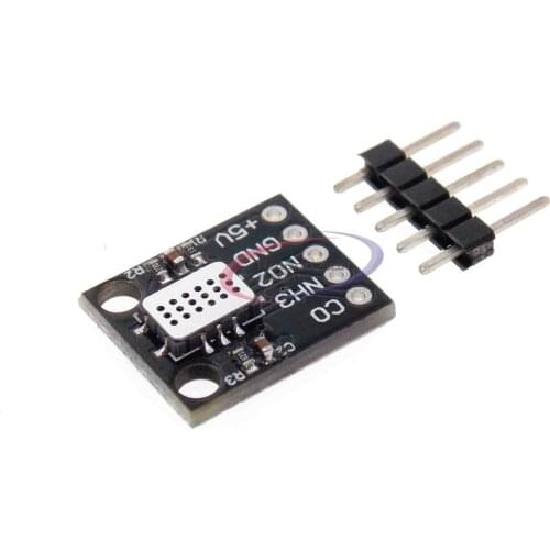 MICS-6814 Gas Sensor Module Gas Detection Carbon Monoxide CO/Nitrogen Dioxide NO2/Ammonia NH3 Sensor For Arduino