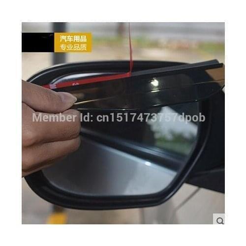 2Pcs Universal Car Rearview Mirror Rain Eyebro For mitsubishi lancer 10 priora bmw e60 kia sportage 3 haval h6 jetta 6 granta