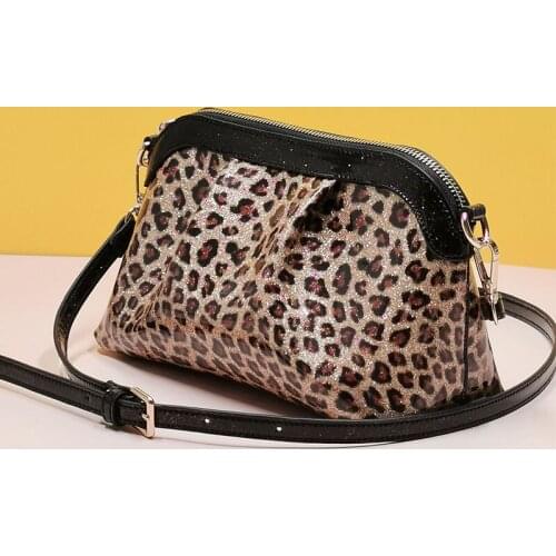 Womens bags leopard Womens leather bag messenger bag large capacity Female bag luxury bag small bag designer bag ladies bag