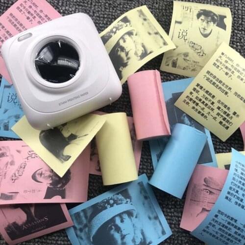 5 Rolls Applicable Models For Ericsson A6 Printer Color Thermal Printing Paper And Meow P1