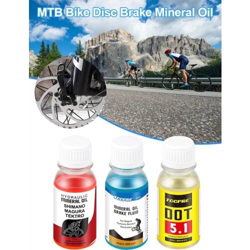 60ml Bicycle Brake Mineral Oil Fluid Hydraulic Disc Brake Lubricant for Shimano Magura Tektro Mountain Bikes Accessories