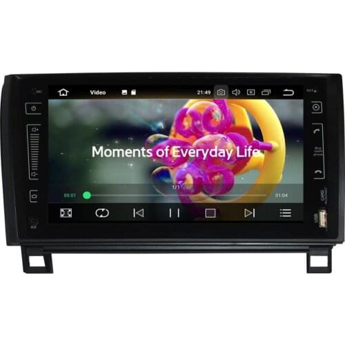 9 Inch Android Octa Core 4GB RAM IPS Screen Car GPS Radio Head Unit With Bluetooth For Toyota Tundra/Sequoia 2007-2013 Wifi OBD