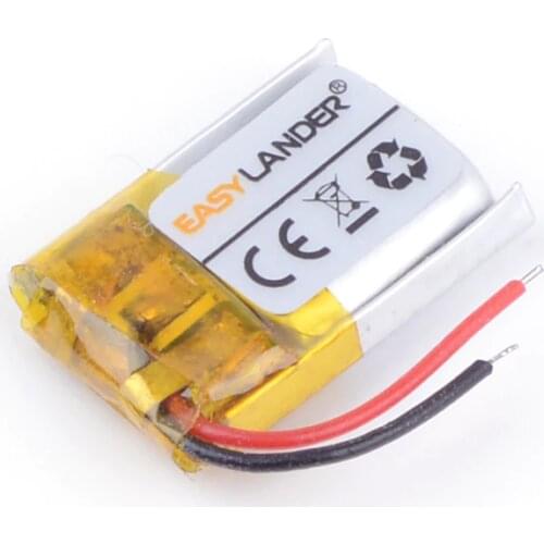 3.7V 50mAh Rechargeable li Polymer Li-ion Battery For Stone2 bluetooth headset mp3 speaker mouse recorder 341018