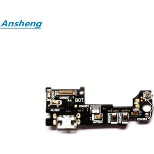 Ansheng 5Pcs/Lot USB Charge Charging Mic Microphone Board Flex Cable For Asus zenfone 3 Laser ZC551KL Mobile Phone