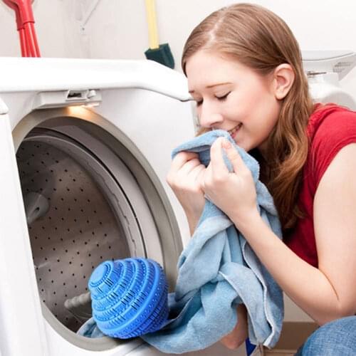 Eco-friendly Laundry Ball Magic Super Wash Ball for Washing Machine Reusable Dryer Balls up to 1500 Washings