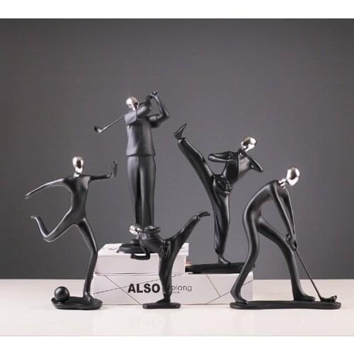 European Simple Modern Creative Sports Small Decorations Soft Decorations Home Living Room Room Office Art Furnishings