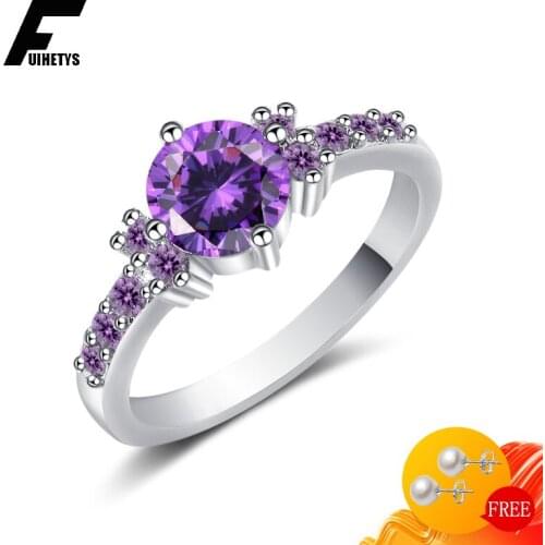 Кольца с кристаллами FUIHETYS China At AliExpress