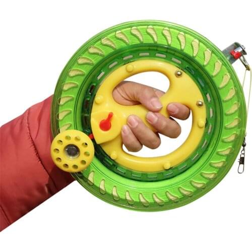 Outdoor Kite Line Winder Winding Reel Grip Wheel Kite Flying Tool Quality Plastic Twisted String Line Wheel Kite Reel Winder