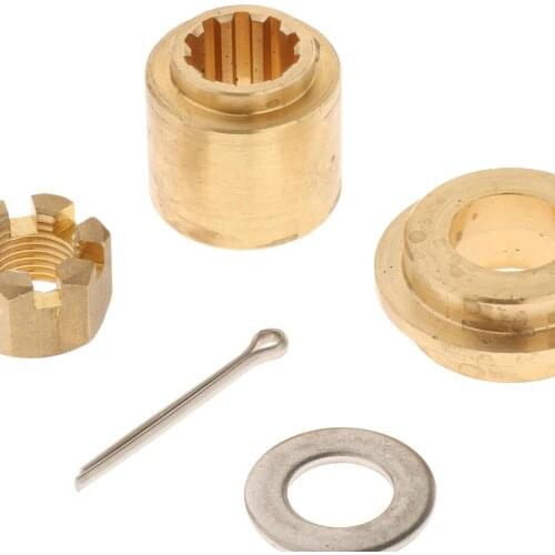 Propeller Installation Kit Fits for Yamaha 20HP 25HP 30HP Engines Nut Split Pin Thrust Washer Spacers 6L2-45987-01 Boat Parts