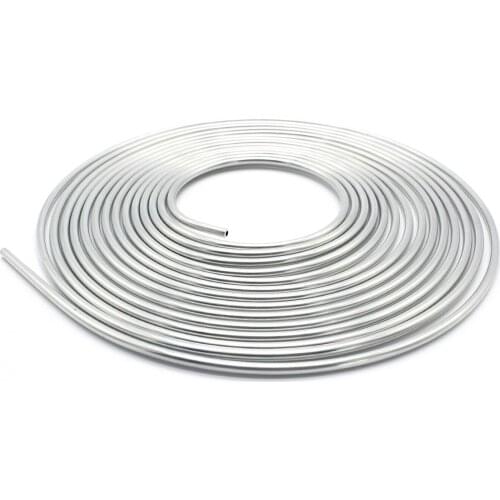 Gold Brake Line Tubing Kit Brake Hose Brake Pipe Fitting 3/16 Inch OD 25 Feet Coil Roll