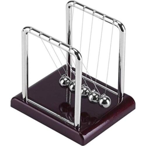 Desk Toy Gifts Home Decoration Newton Cradle Balance Steel Balls School Teaching Supplies Physics Science