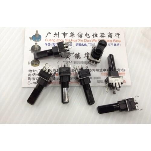 Original new 100% 09 vertical single potentiometer B10K handle with 21MMF midpoint (SWITCH)