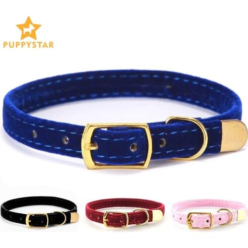 Cat Collar With Bell Safety Cat Collars Puppy Dog Collar For Cats Small Dogs Kittens Solid Pet Collar Chihuahua Products YS0032