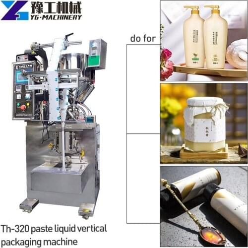 Fully Auto Liquid Paste Packing Machine with Microcomputer Chip Control Crystal Screen Display Sealing Bag Packaging Machine