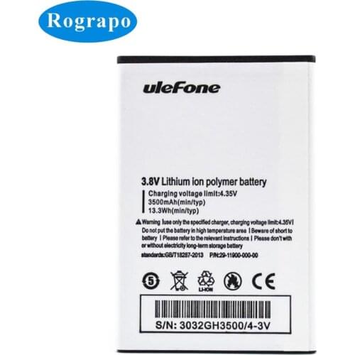 New 3500mAh U008Pro Replacement Mobile Phone Battery For Ulefone U008 Pro 4G 5.0inch MTK6737 Batteries+gift