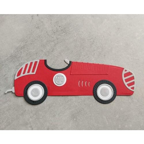 Cutting dies Retro Race Car Stencils for DIY Scrapbooking photo album Decorative DIY Paper Cards