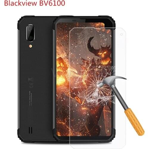 Tempered Glass For Blackview BV6100 Glass 9H 2.5D Protective Film Explosion-proof Clear LCD Screen Protector Phone Cover