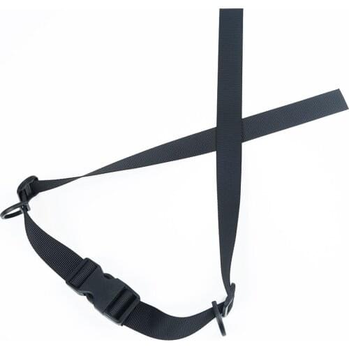 1 Pair Durable Buckle Clip Strap Adjustable Chest Harness Bag Backpack Comfortable Nylon Shoulder Strap Webbing edc gear