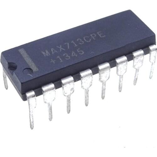 1pcs/lot MAX713CPE MAX713CPE+ MAX713 DIP16 In Stock