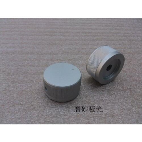 1PCSDiameter 30 high 16 amp solid all-aluminum volume knob potentiometer knob HIFI audio amplifier knobs