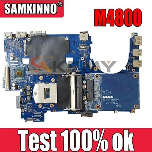 100% working for For DELL Precision M4800 motherboard CN-08KWV8 08KWV8 8KWV8 VAQ10 LA-9772P rPGA-947R tested ok