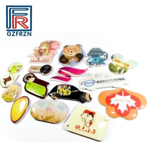 13.56MHz Crystal Epoxy IC card ISO 14443A proximity RFID hang tag for access control VIP management 100pcs