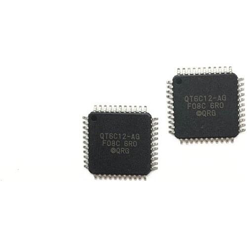 2PCS QT6C12-AG TQFP-44 QT6C12 TQFP44 New and original
