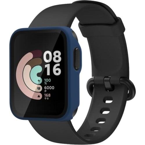 3D 9H Tempered Glass Screen Protector Protect Case For Xiaomi Mi Watch Lite Redmi Watch Shockproof Bumper Hard PC Cover