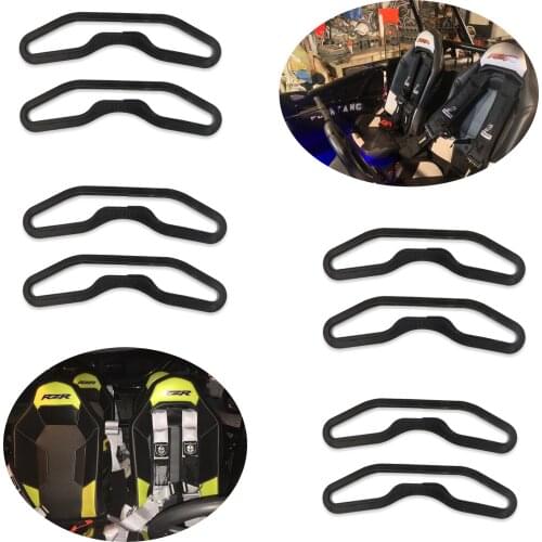 UTV Accessories 4 Sets For Polaris RZR XP XP4 1000 900 General With New Style Seats Seat Harness Pass-Through Seat Bezel Insert