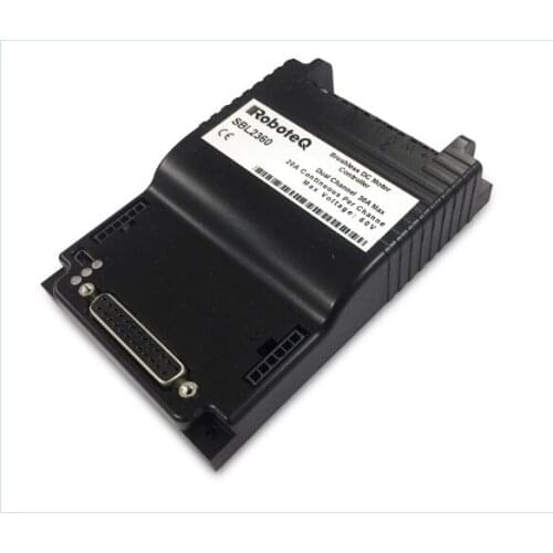 Brushless DC Motor Controller, Dual Channel, 2 x 30A, 60V, USB, STO, CAN, Trapezoidal/Sinusoidal, FOC, 14 Dig/Ana IO, Cooli