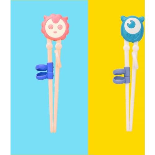 Children Training Chopsticks Baby Silicone Ring Training Chopsticks Infants Eating Training xue xi kuai Children Tableware