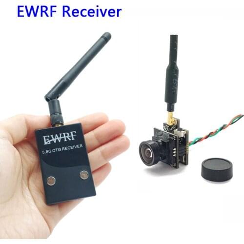 800TVL Fpv Lancher Camera 5.8G 48CH 25/100mW CMOS 170 Degree AIO LED Light FPV Camera For RC Models