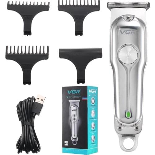 VGR Hair Clippers for Men Cutting Machine Mower a Hair Cordless Zero Gapped Trimmer Hair Clipper Electric Haircut Barber