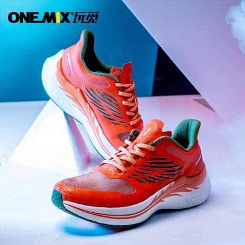 ONEMIX 2021 Breathable Men Running Shoes Sports Wild Casual Soft Comfortable New Trend Walking Shoes for Outdoor Male Sneakers