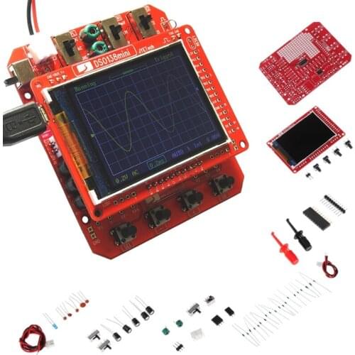 NEW DSO138mini Digital Oscilloscope Kit DIY Learning Pocket-size DSO138 Upgrade