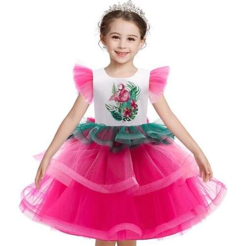 Girls Dress Princess Costume Halloween Carnival Children Dressing Up Kids Sleeveless Net Yarn Prom Catwalk Dress Tutu Dress