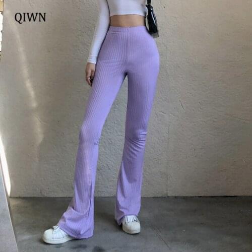 Женские трикотажные брюки QIWN China At AliExpress