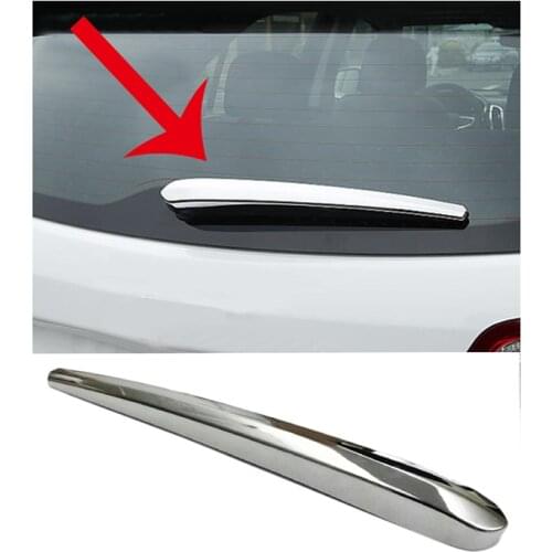 For Chevrolet Equinox 2017 2018 ABS Chrome Rear Window Wiper Arm Blade Cover Trim Molding Car Accessories