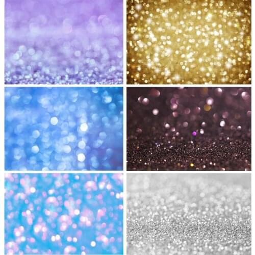 SHENGYONGBAO Vinyl Bokeh Photography Backdrops Glitter Facula Light Spot Photo Background Studio Photocalls Props 21318 TTU-44