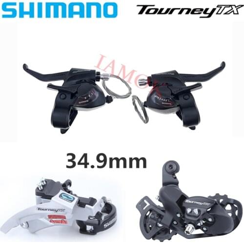 SHIMANO TOURNEY TX 8 Speed Derailleur Kit ST-TX800 Shift/Brake Lever Iamok Mountain Bike FD-TX800/RD-TX800 Bicycle Parts