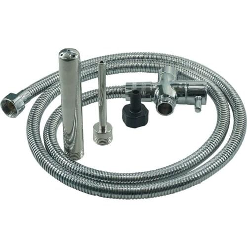 Pussy Washing Bidet Faucet 304 Stainless Steel Anus Vagina Enema Wash Anal Bath and Shower Flushing Toilet Cleaning Bathroom Kit