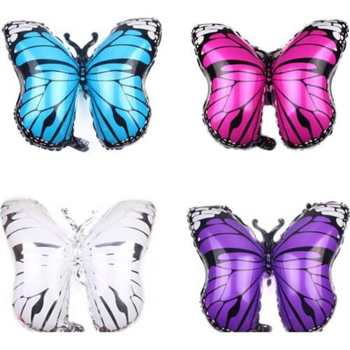 70*54cm Butterfly balloon Birthday Party Decoration Happy Birthday Balloon Decoration Wedding Party Balloons