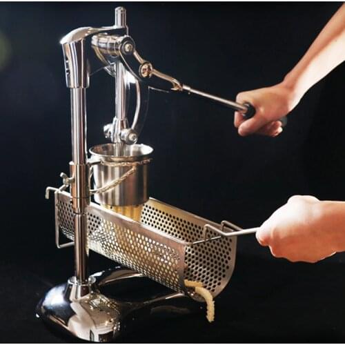 Super Long French Fries Makers Machines Stainless Steel Longest Footlong Mashed Potatoes Fried Chips Extruders Ricers Device