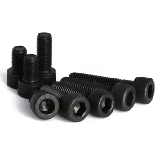 M7 Hex Socket Screw Cup head Screws Black 16-45mm Length Blot