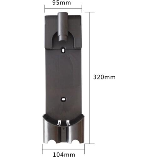 1 new vacuum cleaner wall bracket docking station charging base for Dyson V7 V8 vacuum cleaner 32 cm x 9.5 cm